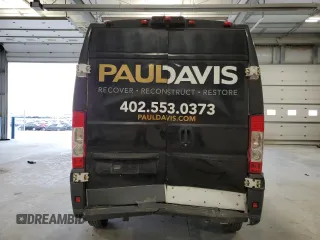 2017 Ram ProMaster Cargo with VIN 3C6TRVDG9HE550721, listed as a Copart auction lot 53695575 with 100,559 mi miles and Salvage Title. Bid and sale history available at carsss.com. Image 6.