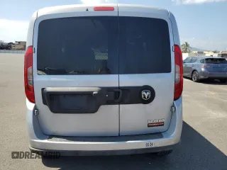 2019 Ram ProMaster City Cargo Tradesman SLT with VIN ZFBHRFBB5K6M28109, listed as a Copart auction lot 57772054 with 45,814 mi miles and Salvage title. Bid and sale history available at DreamBid. Image 6.