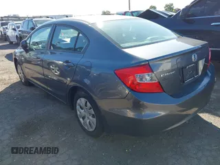 2012 Honda Civic LX z VIN 19XFB2F50CE355314, wystawiony jako IAAI lot #42377797 z przebiegiem 186 705 mil mil oraz . Historia ofert i sprzedaży dostępna na DreamBid. Obrazek 3.
