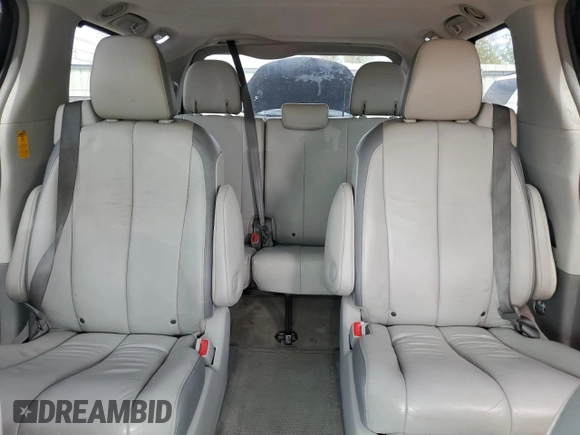 2013 Toyota Sienna XLE with VIN 5TDDK3DCXDS070416, listed as a Copart auction lot 56399655 with 185,597 mi miles and Clean Title. Bid and sale history available at DreamBid. Image 10.