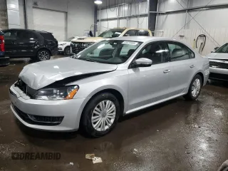2014 Volkswagen Passat Wolfsburg Ed with VIN 1VWAS7A36EC028159, listed as a Copart auction lot 46528805 with 139,832 mi miles and Clean Title. Bid and sale history available at carsss.com. Image 1.