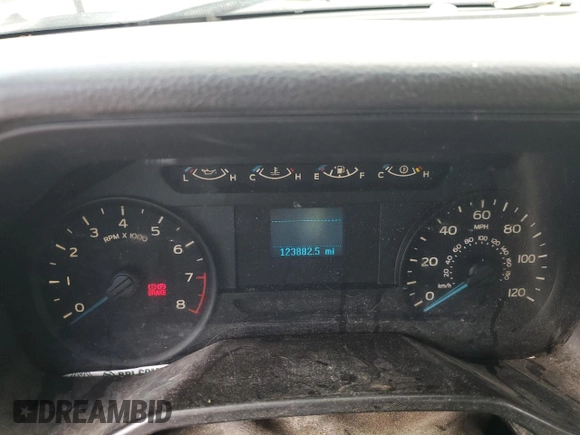 2016 Ford F-150 XL with VIN 1FTMF1C8XGKD25759, listed as a Copart auction lot 82680884 with 123,882 mi miles and Salvage Title. Bid and sale history available at DreamBid. Image 9.