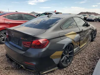 2020 BMW M4 CS with VIN WBS3S7C01LAH85070, listed as a Copart auction lot 66503114 with 24,043 mi miles and Salvage Title. Bid and sale history available at carsss.com. Image 3.