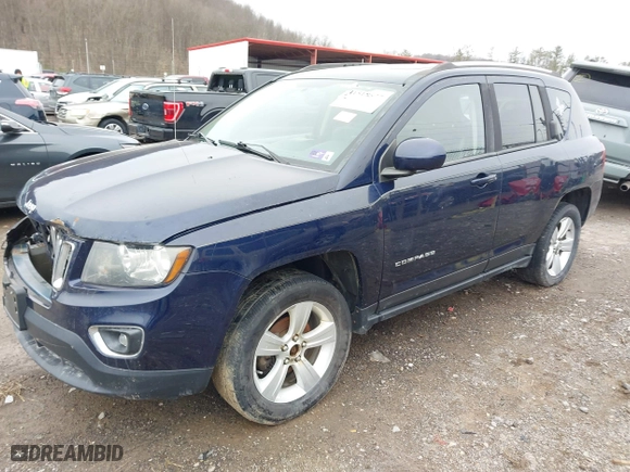 2015 Jeep Compass Latitude with VIN 1C4NJDEBXFD120622, listed as a IAAI auction lot 41515577 with 178,161 mi miles. Bid and sale history available at carsss.com. Image 20.