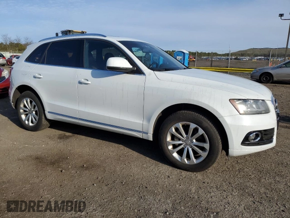 2013 Audi Q5 Premium with VIN WA1CFAFP5DA089435, listed as a Copart auction lot 51108665 with 125,746 mi miles and Clean Title. Bid and sale history available at carsss.com. Image 4.