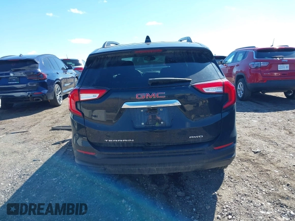 2022 GMC Terrain SLE with VIN 3GKALTEV4NL104801, listed as a IAAI auction lot 41878014 with 42,363 mi miles and . Bid and sale history available at DreamBid. Image 16.