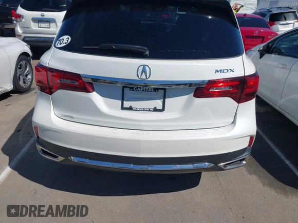 2019 Acura MDX w/Technology Pkg with VIN 5J8YD3H58KL009251, listed as a IAAI auction lot 41770589 with 19,693 mi miles. Bid and sale history available at carsss.com. Image 16.