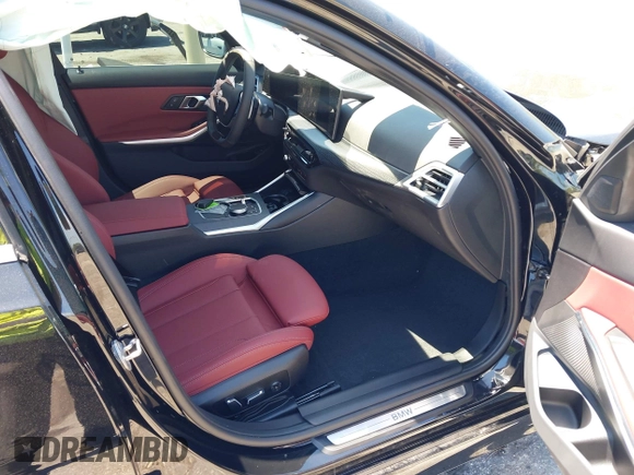 2025 BMW 3 Series 330i with VIN 3MW69CW08S8F16752, listed as a IAAI auction lot 42023109 with 3,031 mi miles and . Bid and sale history available at DreamBid. Image 5.