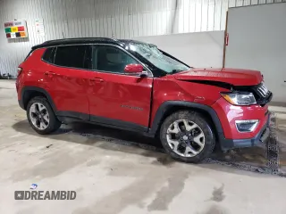 2020 Jeep Compass Limited z VIN 3C4NJDCB4LT131852, wystawiony jako Copart lot #56415665 z przebiegiem Nie podano mil oraz Szkoda całkowita • Salvage title. Historia ofert i sprzedaży dostępna na DreamBid. Obrazek 4.