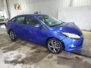 2013 Ford Focus SE with VIN 1FADP3F25DL302871, listed as a Copart auction lot 53094085 with 134,706 mi miles and Salvage Title. Bid and sale history available at carsss.com. Image 4.