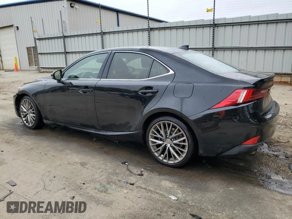 2015 Lexus IS 250 with VIN JTHBF1D2XF5057308, listed as a Copart auction lot 50145615 with 192,719 mi miles and Salvage title. Bid and sale history available at DreamBid. Image 2.