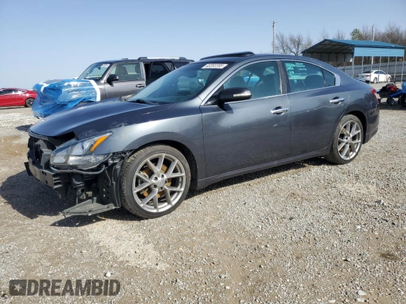 2011 Nissan Maxima SV with VIN 1N4AA5AP7BC844747, listed as a Copart auction lot 43202285 with 186,879 mi miles and Clean title. Bid and sale history available at DreamBid. Image 1.