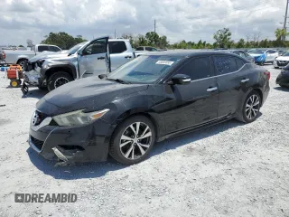 2017 Nissan Maxima Platinum with VIN 1N4AA6AP6HC381854, listed as a Copart auction lot 58800055 with 181,343 mi miles and Clean title. Bid and sale history available at DreamBid. Image 1.