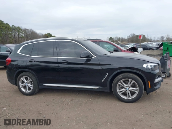 2019 BMW X3 xDrive30i with VIN 5UXTR9C59KLE12418, listed as a IAAI auction lot 41978592 with 48,095 mi miles and . Bid and sale history available at DreamBid. Image 13.