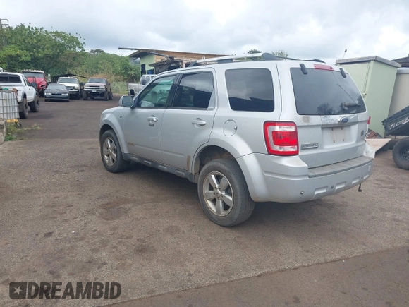 2008 Ford Escape Limited z VIN 1FMCU04158KB42604, wystawiony jako IAAI lot #41948050 z przebiegiem 240 686 mil mil oraz . Historia ofert i sprzedaży dostępna na DreamBid. Obrazek 3.