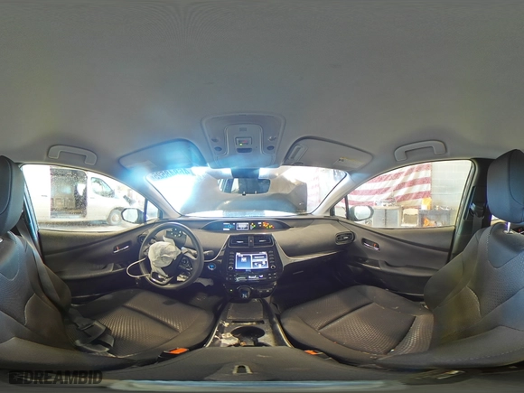 2022 Toyota Prius LE with VIN JTDL9MFU9N3038403, listed as a Copart auction lot 46848525 with 13,776 mi miles and Salvage Title. Bid and sale history available at carsss.com. Image 14.