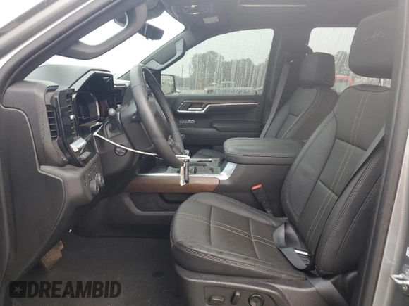 2024 Chevrolet Silverado 1500 High Country with VIN 1GCUDJEL1RZ153431, listed as a Copart auction lot 77750034 with Not Provided miles and Salvage Title. Bid and sale history available at DreamBid. Image 7.