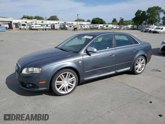 2007 Audi S4 z VIN WAUGL78E57A205295, wystawiony jako Copart lot #53499095 z przebiegiem 163 521 mil mil oraz Tytuł czysty. Historia ofert i sprzedaży dostępna na DreamBid. Obrazek 1.