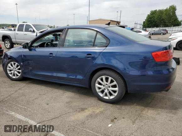 2011 Volkswagen Jetta SE with VIN 3VWDX7AJ8BM322833, listed as a Copart auction lot 56546615 with 140,808 mi miles and Salvage title. Bid and sale history available at DreamBid. Image 2.