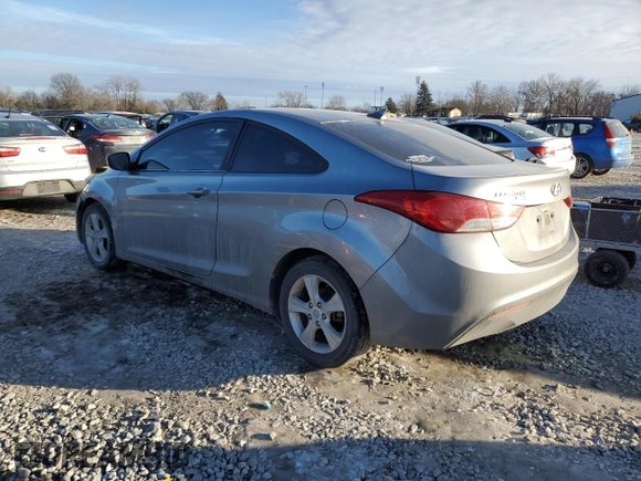 2013 Hyundai Elantra Coupe GS with VIN KMHDH6AE5DU008998, listed as a Copart auction lot 41756795 with 256,185 mi miles and Salvage Title. Bid and sale history available at carsss.com. Image 2.