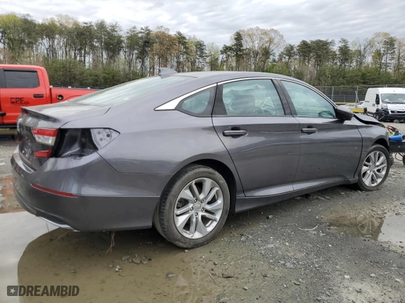 2020 Honda Accord Sedan LX with VIN 1HGCV1F17LA024719, listed as a Copart auction lot 53077445 with 29,729 mi miles and Salvage Title. Bid and sale history available at carsss.com. Image 3.