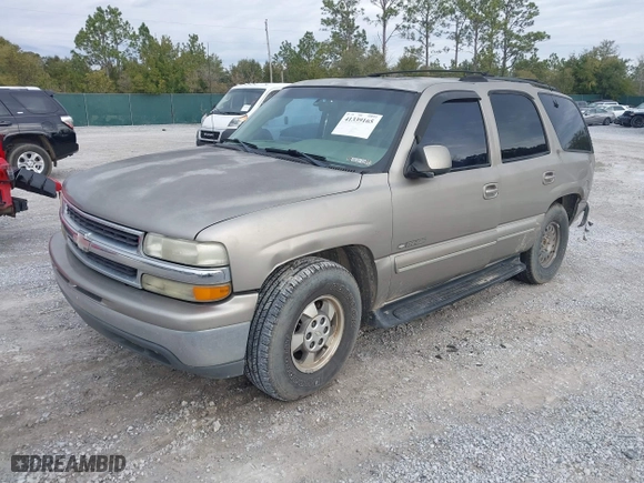 2001 Chevrolet Tahoe LT with VIN 1GNEC13T71J262240, listed as a IAAI auction lot 41339165 with 1 mi miles. Bid and sale history available at carsss.com. Image 2.