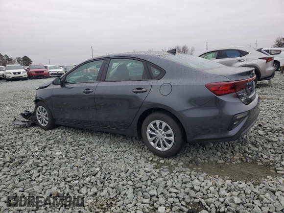 2021 Kia Forte LXS with VIN 3KPF24AD7ME393389, listed as a Copart auction lot 44128705 with 22,397 mi miles and Salvage title. Bid and sale history available at DreamBid. Image 2.