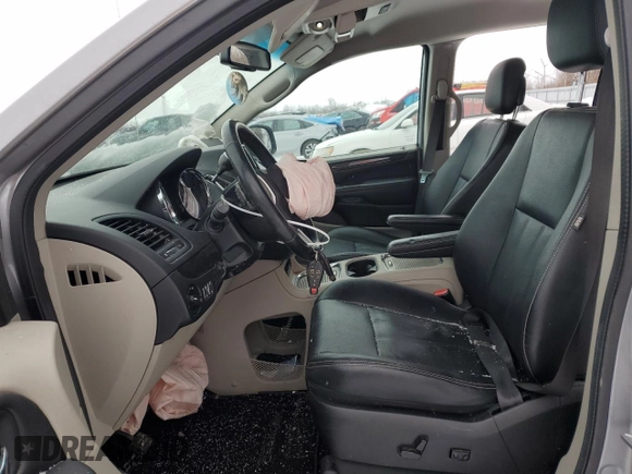 2017 Dodge Grand Caravan Crew Plus with VIN 2C4RDGDG7HR878702, listed as a Copart auction lot 43530485 with 186,791 mi miles and Clean Title. Bid and sale history available at DreamBid. Image 7.