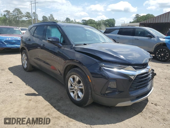 2020 Chevrolet Blazer LT with VIN 3GNKBCRS6LS587477, listed as a Copart auction lot 56938945 with 100,289 mi miles and Salvage title. Bid and sale history available at DreamBid. Image 4.
