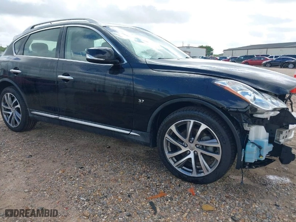2017 Infiniti QX50 with VIN JN1BJ0RP9HM387905, listed as a IAAI auction lot 41929837 with 42,192 mi miles. Bid and sale history available at carsss.com. Image 1.