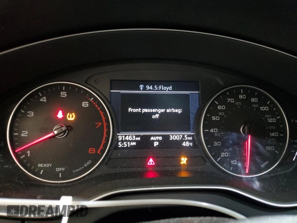 2018 Audi Q5 Premium with VIN WA1ANAFY3J2001846, listed as a Copart auction lot 49515695 with 91,463 mi miles and Salvage Title. Bid and sale history available at DreamBid. Image 9.