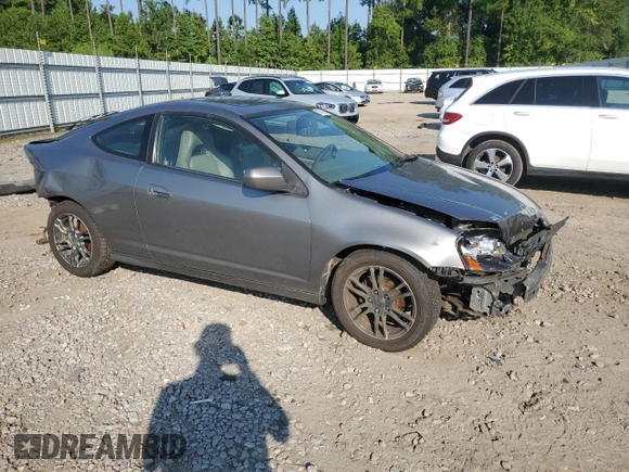 2005 Acura RSX with VIN JH4DC54875S006541, listed as a Copart auction lot 67569564 with 164,581 mi miles and Salvage Title. Bid and sale history available at carsss.com. Image 4.