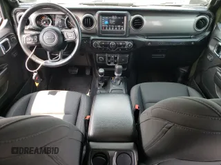 2021 Jeep Wrangler Unlimited Willys с VIN 1C4HJXDM4MW727070, выставлен на аукционе Copart как лот 60461275 с пробегом 42 078 миль миль и Списание • Salvage title. История ставок и продаж доступна на DreamBid. Изображение 8.