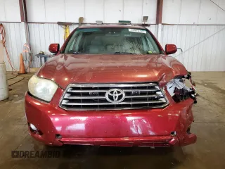 2009 Toyota Highlander Sport with VIN JTEES43AX92120039, listed as a Copart auction lot 59975735 with 160,340 mi miles and Salvage title. Bid and sale history available at DreamBid. Image 5.
