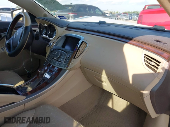 2011 Buick LaCrosse CXS with VIN 1G4GE5ED1BF357823, listed as a IAAI auction lot 42407687 with 123,574 mi miles and . Bid and sale history available at DreamBid. Image 5.