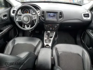 2018 Jeep Compass Latitude with VIN 3C4NJDBB6JT147355, listed as a Copart auction lot 43694585 with 105,230 mi miles and Salvage Title. Bid and sale history available at carsss.com. Image 8.