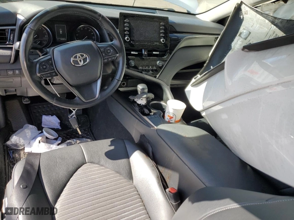2022 Toyota Camry SE with VIN 4T1G11AK0NU685971, listed as a Copart auction lot 49299465 with 64,965 mi miles and Salvage Title. Bid and sale history available at carsss.com. Image 8.