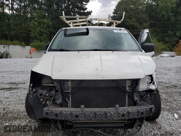 2012 Ram Cargo Van with VIN 2C4RDGAGXCR153365, listed as a Copart auction lot 72135354 with 0 mi miles and Salvage Title. Bid and sale history available at carsss.com. Image 5.