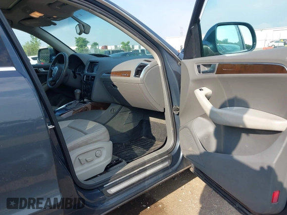 2011 Audi Q5 Premium Plus with VIN WA1LFAFPXBA006191, listed as a IAAI auction lot 42691469 with 122,692 mi miles and . Bid and sale history available at DreamBid. Image 5.