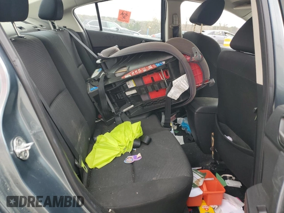 2013 Mazda 3 i SV with VIN JM1BL1TF7D1771755, listed as a Copart auction lot 50031635 with 197,850 mi miles and Non Repairable. Bid and sale history available at DreamBid. Image 10.