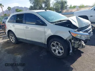 2013 Ford Edge SEL with VIN 2FMDK3J95DBA83550, listed as a IAAI auction lot 42067784 with 129,732 mi miles. Bid and sale history available at carsss.com. Image 14.