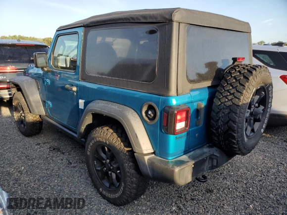 2020 Jeep Wrangler Willys с VIN 1C4GJXAN0LW196571, выставлен на аукционе Copart как лот 73794314 с пробегом Не указан миль и Списание • Salvage title. История ставок и продаж доступна на DreamBid. Изображение 2.