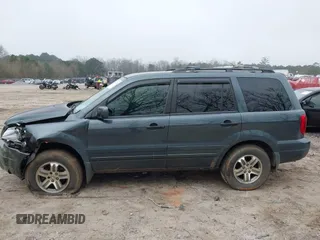 2005 Honda Pilot EX-L with VIN 5FNYF18535B011199, listed as a IAAI auction lot 41802730 with 298,903 mi miles. Bid and sale history available at carsss.com. Image 14.