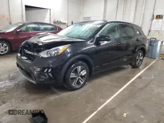 2021 Kia Niro LX with VIN KNDCB3LC8M5462670, listed as a Copart auction lot 84870624 with 49,953 mi miles and Non Repairable. Bid and sale history available at carsss.com. Image 1.
