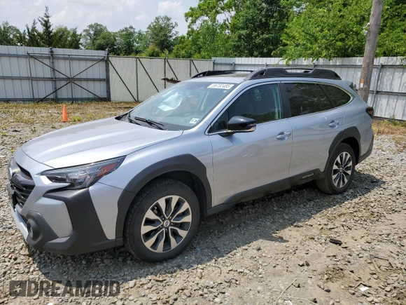 2024 Subaru Outback Limited with VIN 4S4BTANC6R3161193, listed as a Copart auction lot 59732485 with 27,991 mi miles and Salvage title. Bid and sale history available at DreamBid. Image 1.
