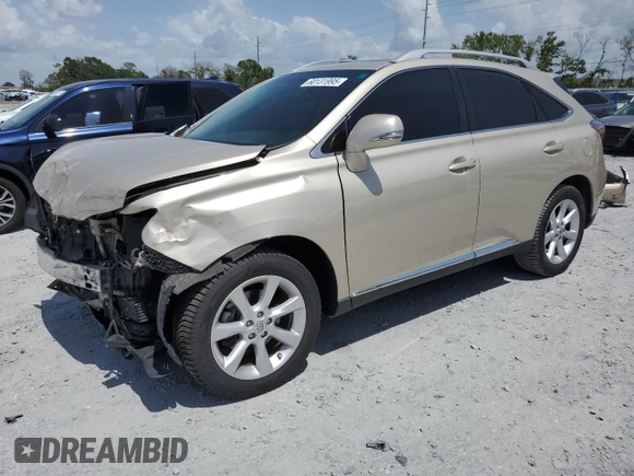 2011 Lexus RX 350 with VIN 2T2ZK1BAXBC046937, listed as a Copart auction lot 60131995 with 135,741 mi miles and Salvage title. Bid and sale history available at DreamBid. Image 1.