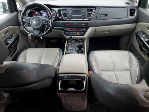 2015 Kia Sedona SX with VIN KNDMC5C18F6046756, listed as a Copart auction lot 83038714 with 115,791 mi miles and Clean Title. Bid and sale history available at carsss.com. Image 8.