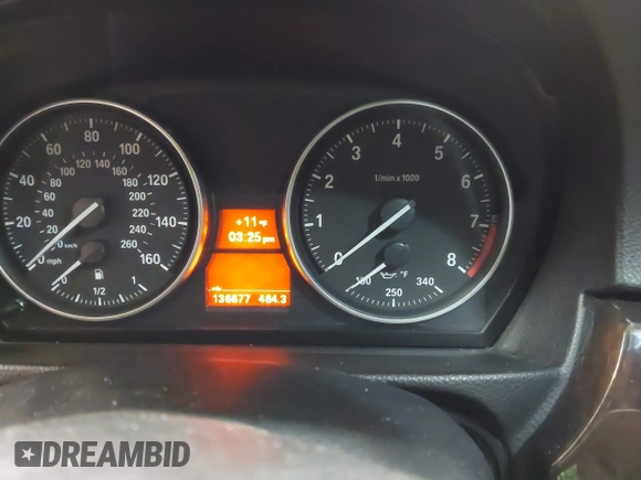 2008 BMW 3 Series 335xi with VIN WBAVD53528A253497, listed as a IAAI auction lot 41377661 with 136,677 mi miles. Bid and sale history available at carsss.com. Image 7.