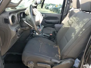 2020 Jeep Wrangler Unlimited Sport S with VIN 1C4HJXDG8LW207687, listed as a Copart auction lot 53818565 with 72,749 mi miles and Salvage title. Bid and sale history available at DreamBid. Image 7.