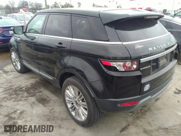 2013 Land Rover Range Rover Evoque Prestige Premium z VIN SALVV2BG3DH709471, wystawiony jako IAAI lot #41506662 z przebiegiem 136 519 mil mil oraz . Historia ofert i sprzedaży dostępna na DreamBid. Obrazek 3.